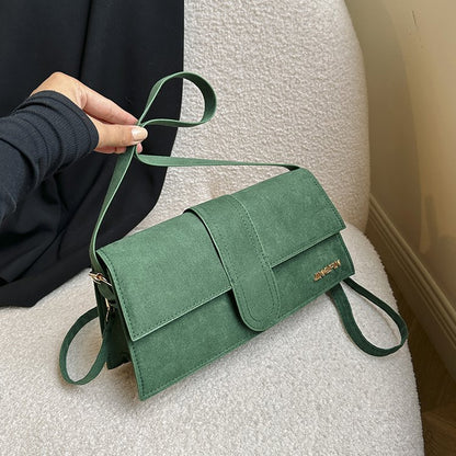 Women’s PU Leather Underarm Bag – Stylish Square Shoulder Bag