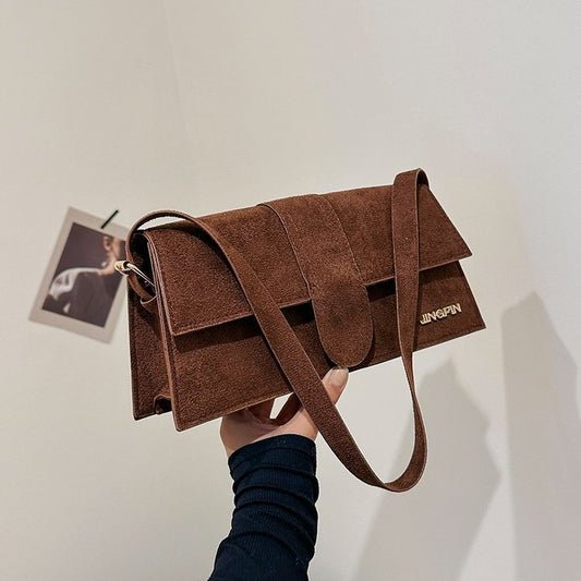 Women’s PU Leather Underarm Bag – Stylish Square Shoulder Bag