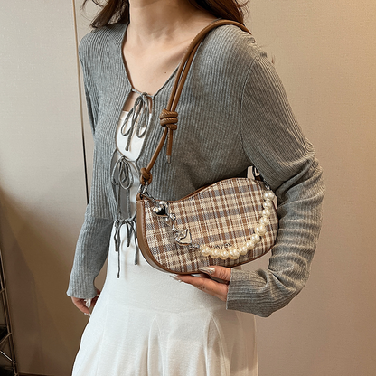 Women’s Underarm Bag - Stylish PU Leather Shoulder Bag