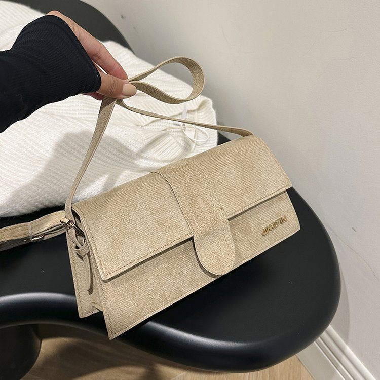 Women’s PU Leather Underarm Bag – Stylish Square Shoulder Bag
