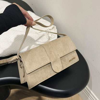 Women’s PU Leather Underarm Bag – Stylish Square Shoulder Bag